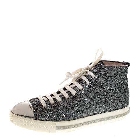 miu miu metallic toe sport sneakers|miumiu shoes for women.